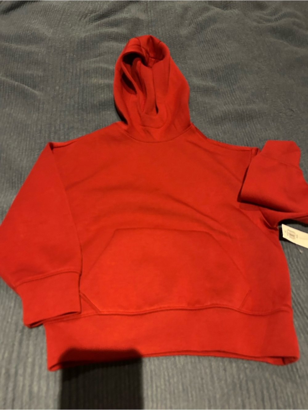 Old navy Kids Red Hooded Pullover Sweater